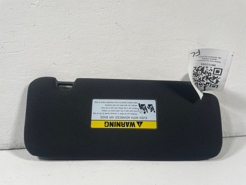 Load image into Gallery viewer, 2023-2025 HYUNDAI IONIQ 6 FRONT LEFT SIDE SUN VISOR SUNVISOR BLACK # 112266
