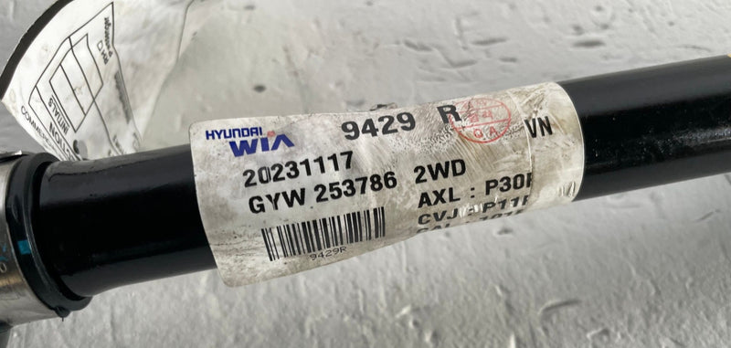 Load image into Gallery viewer, 2023 - 2026 KIA SPORTAGE FRONT RIGHT PASSENGER SIDE AXLE SHAFT 2.5L # 113292
