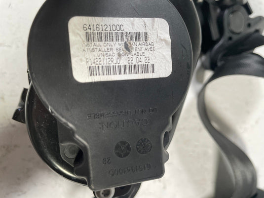 2018-2023 FORD MUSTANG CONVERTIBLE FRONT RIGHT SIDE SEAT BELT RETRACTOR