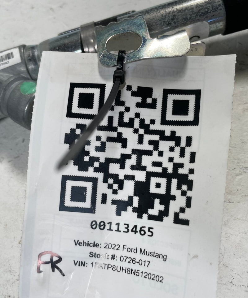 Load image into Gallery viewer, 2018-2023 FORD MUSTANG CONVERTIBLE FRONT RIGHT SIDE SEAT BELT RETRACTOR #113465
