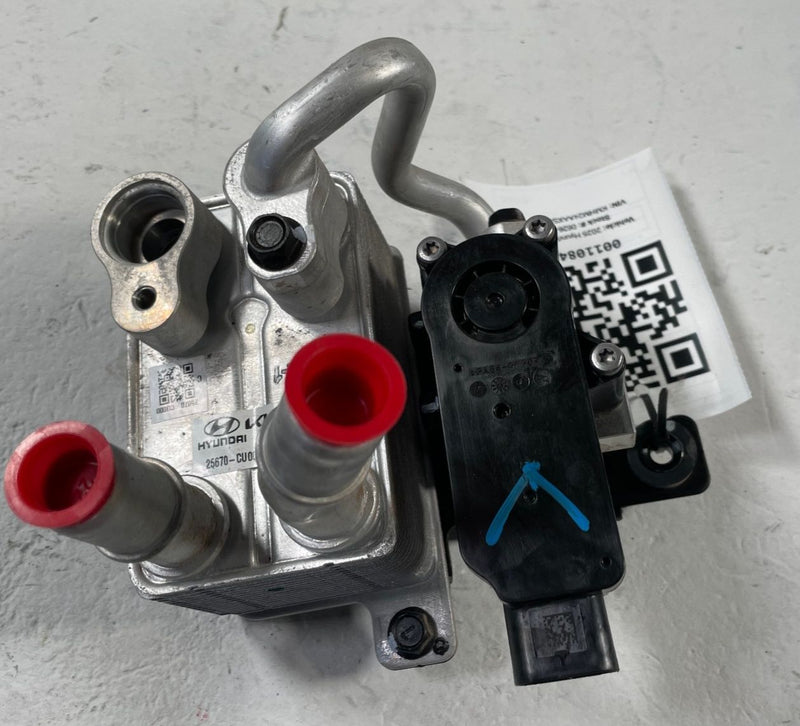 Load image into Gallery viewer, 23-25 HYUNDAI IONIQ 6 A/C HEATER EVAPORATOR CORE COOLER CHILLER &amp; VALVE #110849
