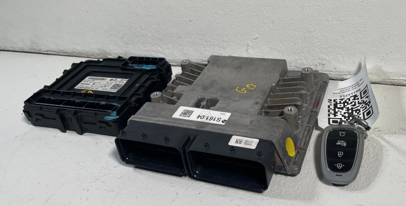 Load image into Gallery viewer, 2022-2024 HYUNDAI TUCSON ENGINE &amp; BODY CONTROL MODULE ECM BCM W/ KEY FOB #113712

