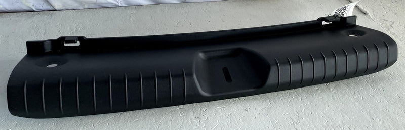 Load image into Gallery viewer, 23-25 HYUNDAI IONIQ 6 REAR TRUNK LATCH LOCK SILL SCUFF PLATE TRIM COVER # 110886
