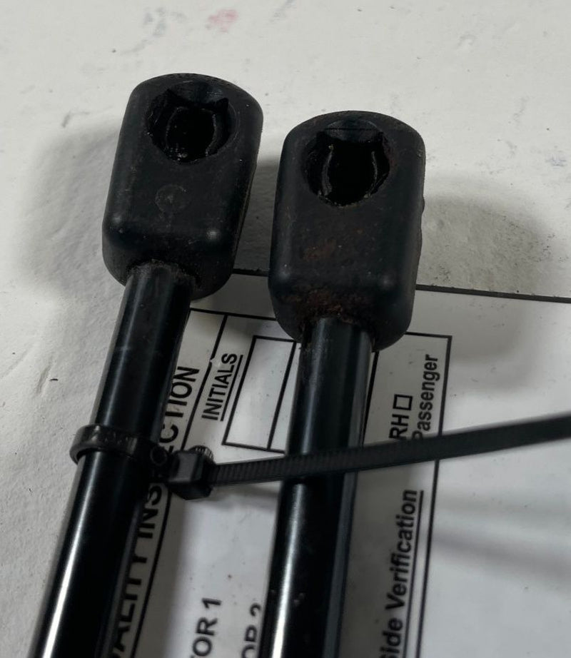 Load image into Gallery viewer, 2023 - 2025 HYUNDAI IONIQ 6 LEFT &amp; RIGHT HOOD BONNET SHOCK LIFT SUPPORT # 110847
