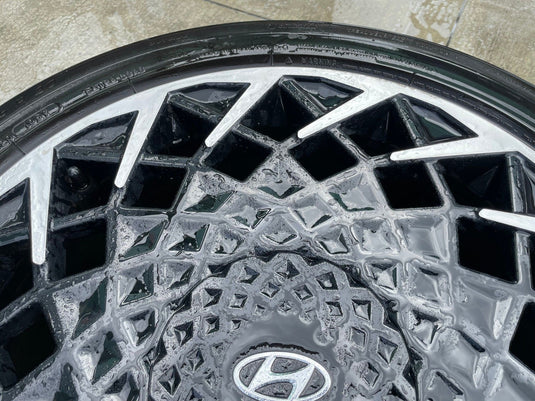 HYUNDAI IONIQ 5 20x8.5 BLACK ALLOY WHEEL RIM W/TIRE (ONLY#1) 2022-2024 # 108597