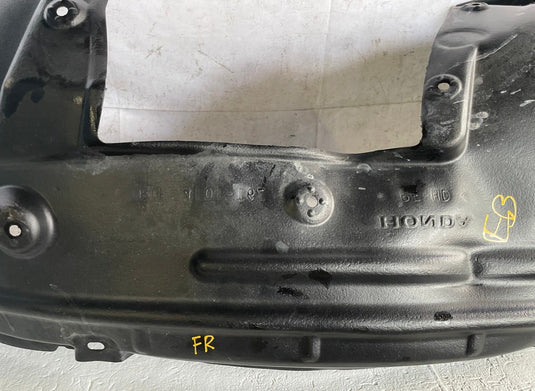 2022 - 2025 HONDA PASSPORT FRONT RIGHT SIDE FENDER LINER SPLASH SHIELD