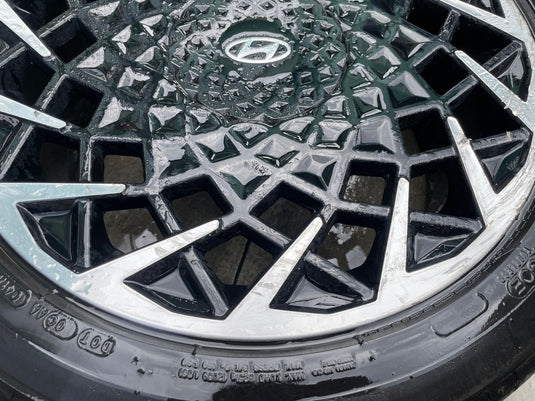HYUNDAI IONIQ 5 20x8.5 BLACK ALLOY WHEEL RIM W/TIRE (ONLY#1) 2022-2024 # 108597