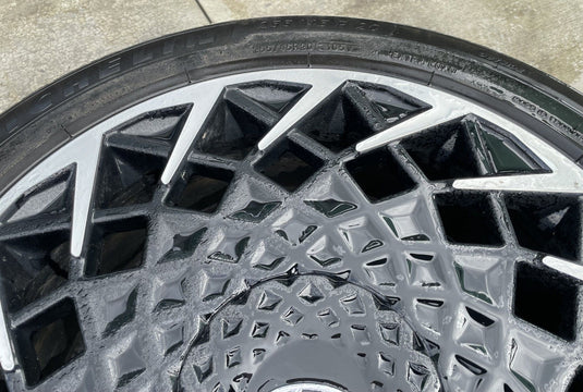 HYUNDAI IONIQ 5 20x8.5 BLACK ALLOY WHEEL RIM W/TIRE (ONLY#1) 2022-2024 # 108598