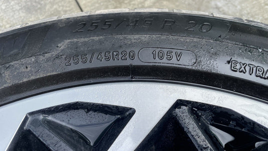 HYUNDAI IONIQ 5 20x8.5 BLACK ALLOY WHEEL RIM W/TIRE (ONLY#1) 2022-2024 # 108598