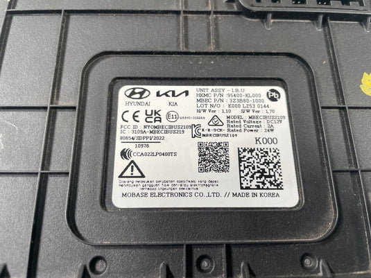 2023 - 2025 HYUNDAI IONIQ 6 BCM BODY CONTROL MODULE UNIT BCM BCU
