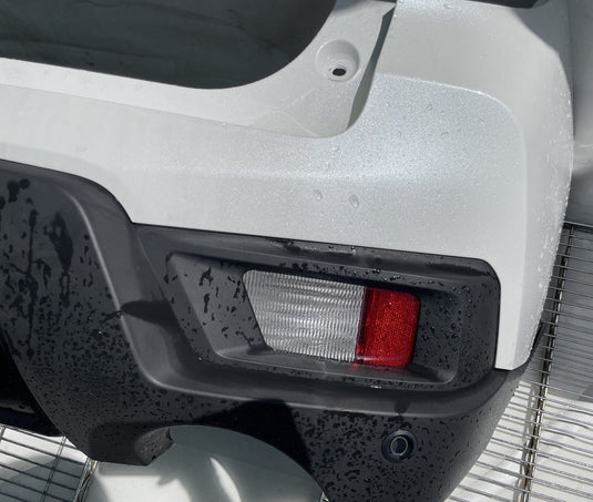 HONDA PASSPORT REAR BUMPER COVER ASSEMBLY WHITE (NH883P) 2022-2025