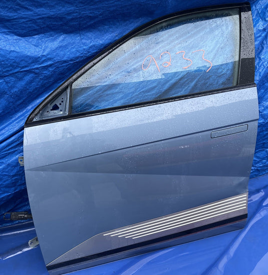 HYUNDAI IONIQ 5 FRONT LEFT SIDE DOOR SHELL ASSEMBLY BLUE (U3P) 2022-2023