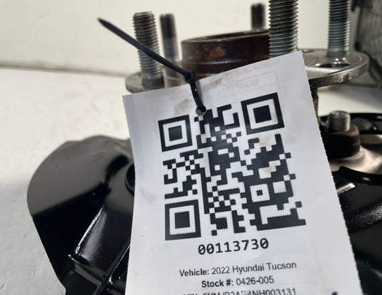 22-26 HYUNDAI TUCSON FWD FRONT LEFT DRIVER SIDE SPINDLE KNUCKLE & HUB