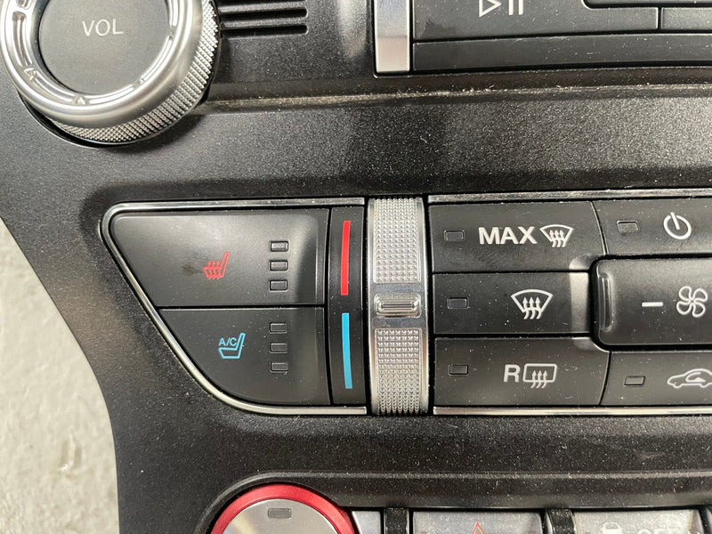 Load image into Gallery viewer, 2018-2023 FORD MUSTANG DASH CENTER HEATER RADIO CONTROL SWITCH BEZEL # 113509
