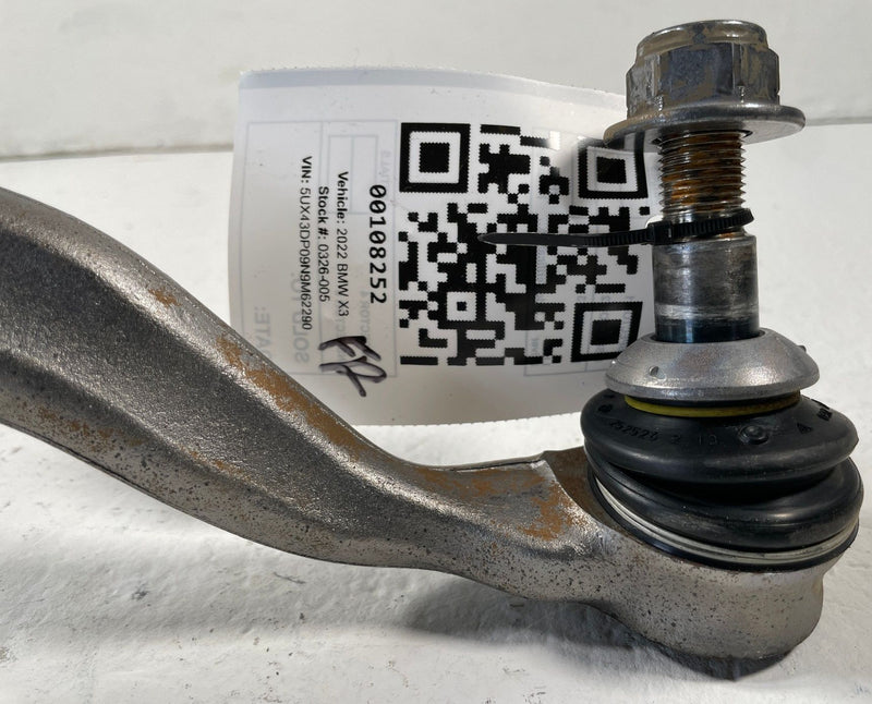 Load image into Gallery viewer, 2018-2025 BMW X3 X4 G01 FRONT RIGHT PASSENGER FORWARD LOWER CONTROL ARM # 108252
