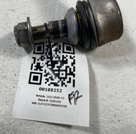 2018-2025 BMW X3 X4 G01 FRONT RIGHT PASSENGER FORWARD LOWER CONTROL ARM