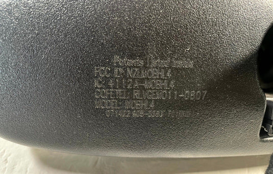 2017-2025 MAZDA CX-5 FRONT REAR VIEW MIRROR BLACK W/ HOMELINK SWITCHES