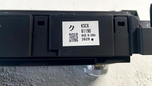 2022-2024 MAZDA CX-5 HVAC TEMPERATURE CLIMATE CONTROL SWITCH PANEL