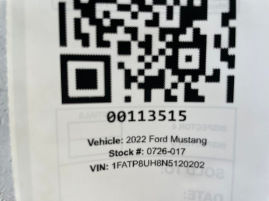 2018 - 2023 FORD MUSTANG AUTO TRANSMISSION GEAR SHIFTER ASSEMBLY