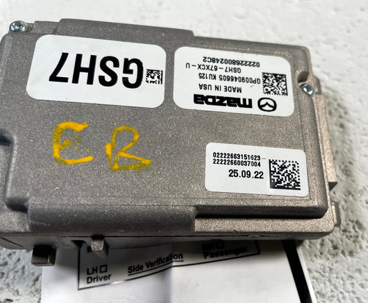 2020-2025 MAZDA CX-5 FRONT WINDSHIELD LANE KEEP ASSIST CAMERA GSH767XCXU