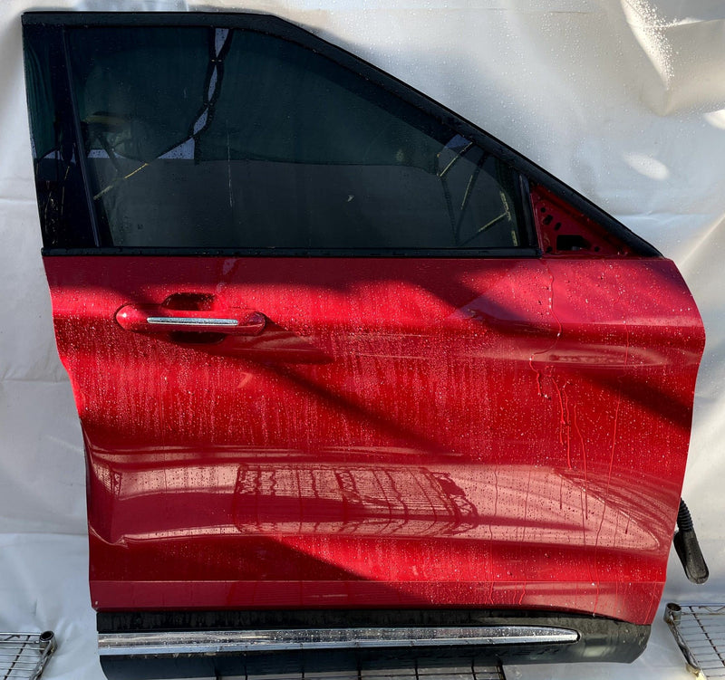 Load image into Gallery viewer, FORD EXPLORER INTERCEPTOR FRONT RIGHT DOOR SHELL ASSEMBLY RED (D4) 20-25 #111107

