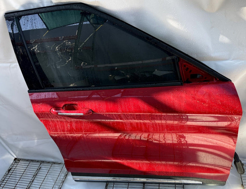 Load image into Gallery viewer, FORD EXPLORER INTERCEPTOR FRONT RIGHT DOOR SHELL ASSEMBLY RED (D4) 20-25 #111107
