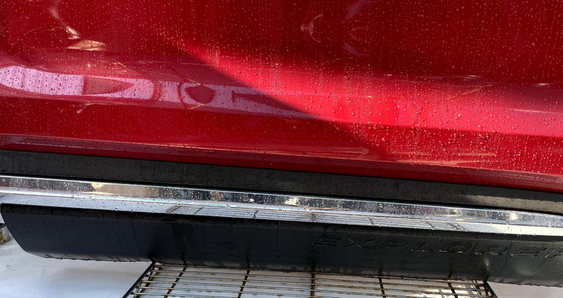 Load image into Gallery viewer, FORD EXPLORER INTERCEPTOR FRONT RIGHT DOOR SHELL ASSEMBLY RED (D4) 20-25 #111107
