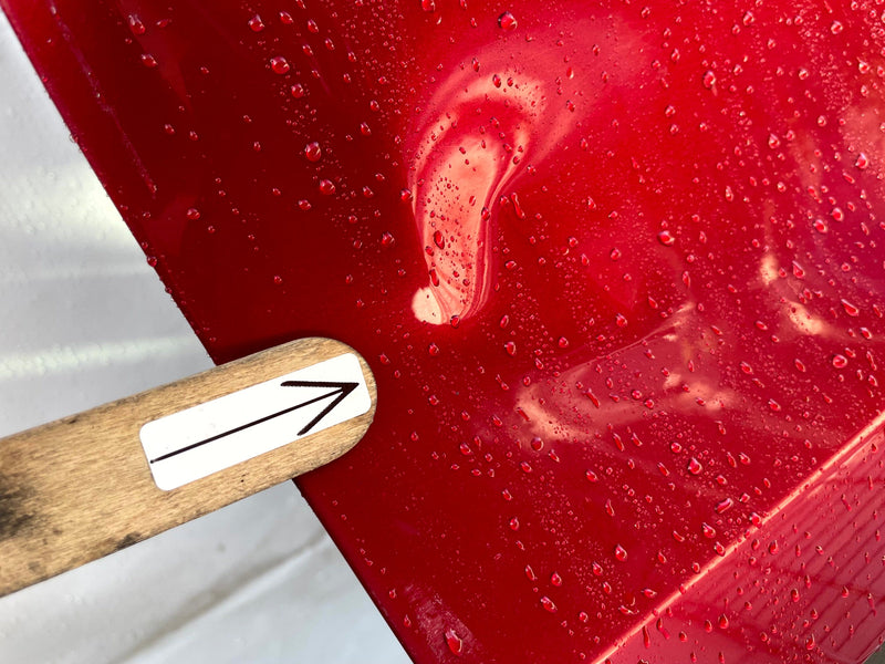 Load image into Gallery viewer, FORD EXPLORER INTERCEPTOR FRONT RIGHT DOOR SHELL ASSEMBLY RED (D4) 20-25 #111107
