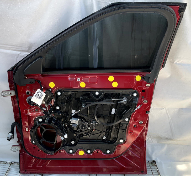 Load image into Gallery viewer, FORD EXPLORER INTERCEPTOR FRONT RIGHT DOOR SHELL ASSEMBLY RED (D4) 20-25 #111107
