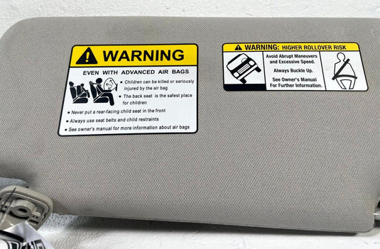 2020 - 2025 MAZDA CX-5 FRONT LEFT DRIVER SIDE SUNVISOR SUN VISOR