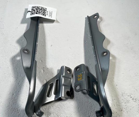2017-2025 MAZDA CX-5 LEFT & RIGHT SIDE HOOD BONNET HINGE SILVER (45P)