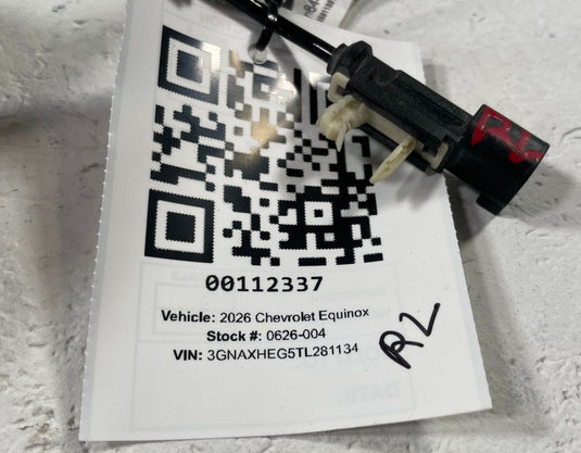 2025 CHEVROLET EQUINOX REAR LH OR RH SIDE ABS WHEEL SPEED SENSOR 1.5L