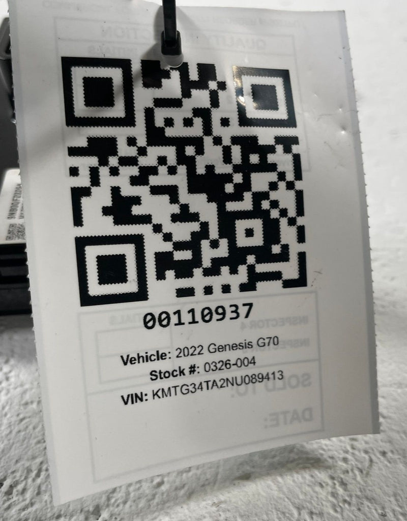 Load image into Gallery viewer, 2019 - 2023 GENESIS G70 HVAC AC HEATER COMPUTER CONTROL MODULE UNIT # 110937
