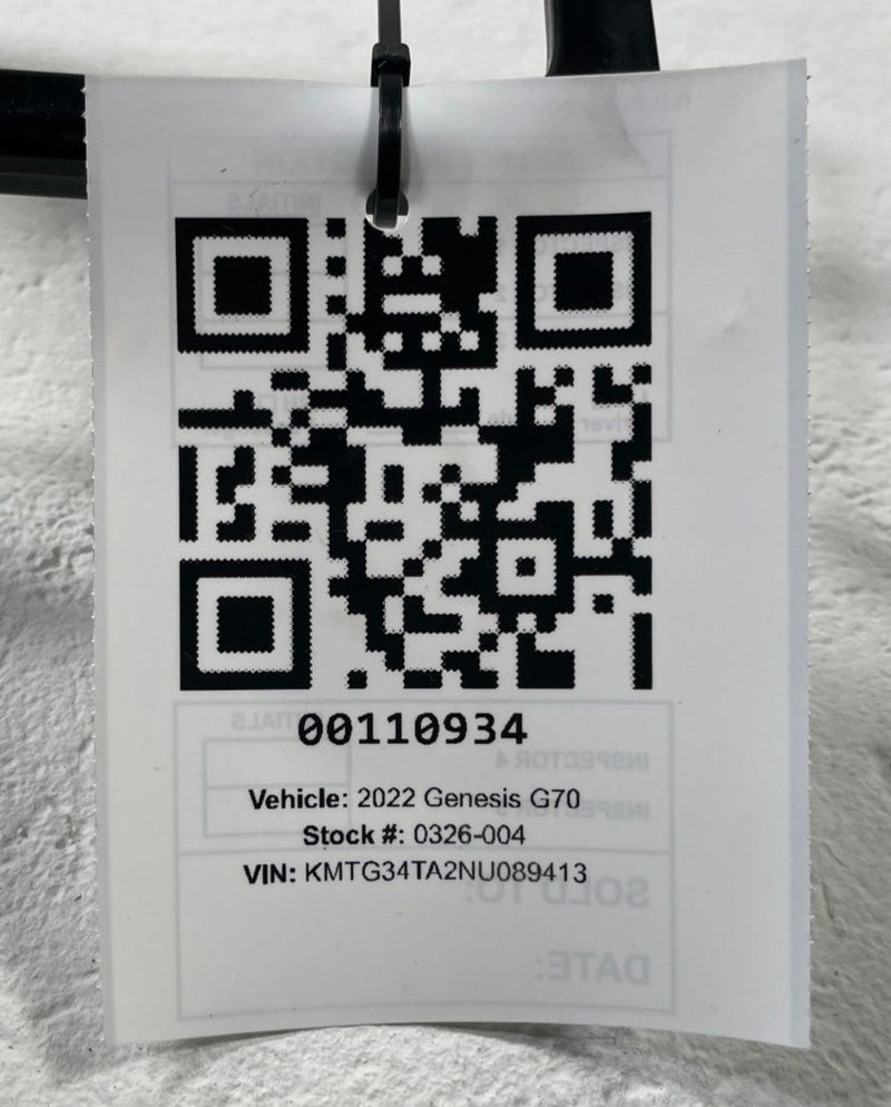 Load image into Gallery viewer, 2019-2023 GENESIS G70 CONSOLE DRIVE MODE PARK PARKING BRAKE SWITCH KNOB # 110934
