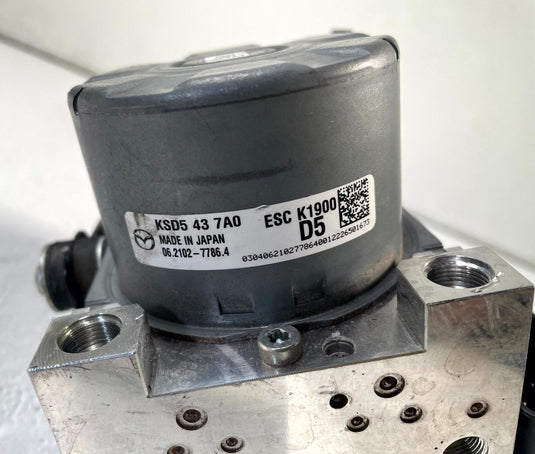2022 - 2023 MAZDA CX-5 ABS ANTI LOCK BRAKE PUMP MODULE KSD5437A0 2.5L
