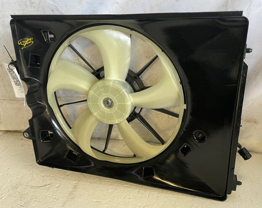 19-25 HONDA PASSPORT LEFT RADIATOR COOLING FAN SHROUD & BLADE & MOTOR
