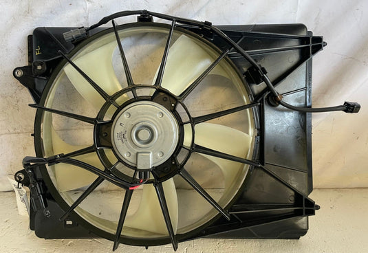 19-25 HONDA PASSPORT LEFT RADIATOR COOLING FAN SHROUD & BLADE & MOTOR
