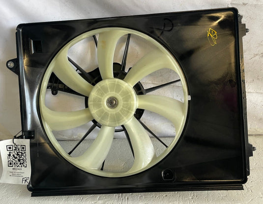 19-25 HONDA PASSPORT RIGHT RADIATOR COOLING FAN SHROUD & BLADE & MOTOR