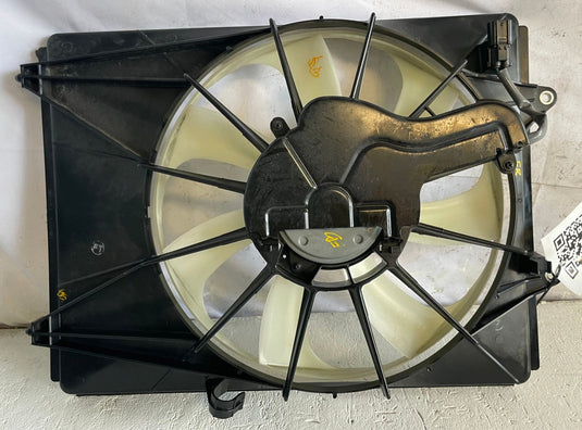 19-25 HONDA PASSPORT RIGHT RADIATOR COOLING FAN SHROUD & BLADE & MOTOR