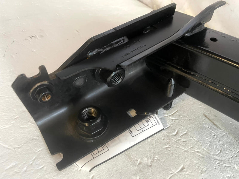 Load image into Gallery viewer, 2020 - 2024 FORD EXPLORER REAR BUMPER REINFORCEMENT IMPACT BAR BLACK # 111095
