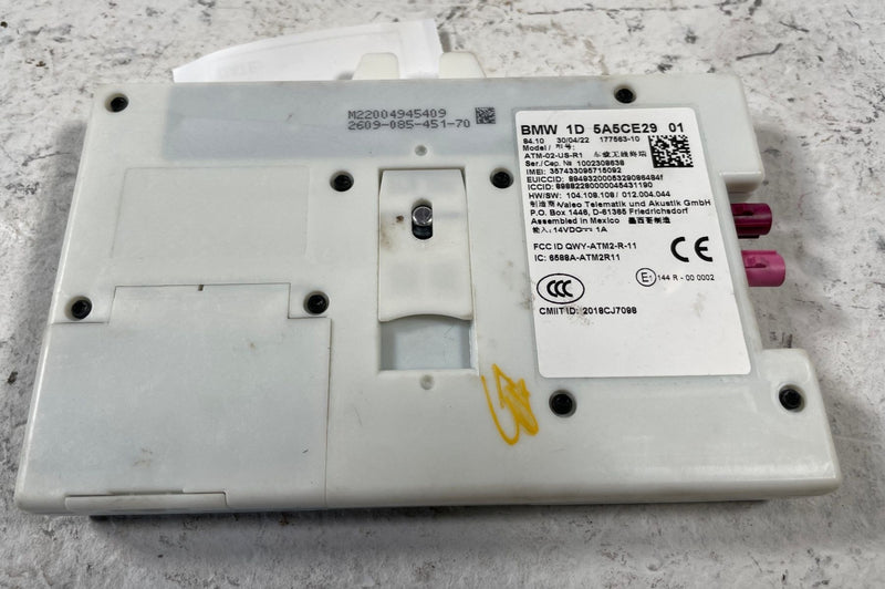 Load image into Gallery viewer, 2022 - 2024 BMW X3 G01TELEMATICS COMMUNICATION CONTROL MODULE #108245
