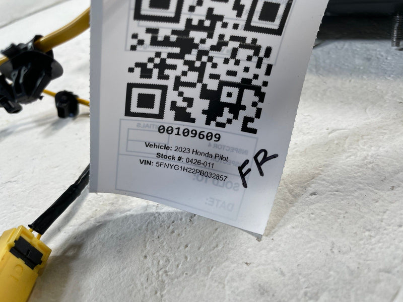 Load image into Gallery viewer, 2023-2024 HONDA PILOT FRONT RIGHT PASSENGER SIDE SEAT SRS AIR BAG AIRBAG #109609
