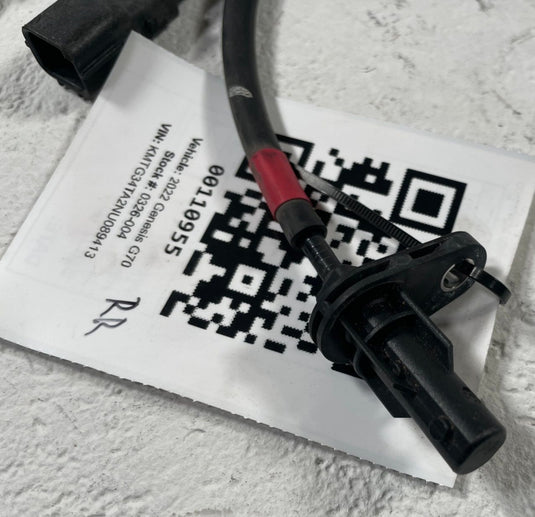 2019-2026 GENESIS G70 REAR RIGHT PASSENGER SIDE WHEEL SPEED ABS SENSOR