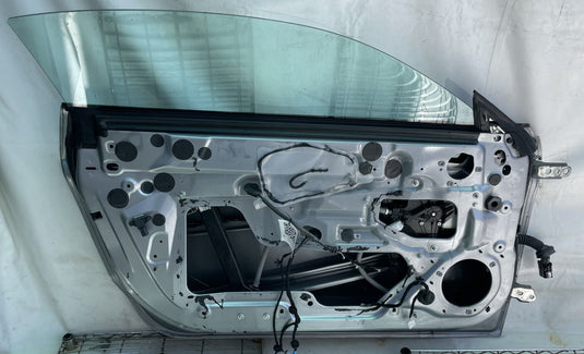 FORD MUSTANG CONVERTIBLE FRONT LEFT DOOR SHELL ASSEMBLY SILVER JS 15-23