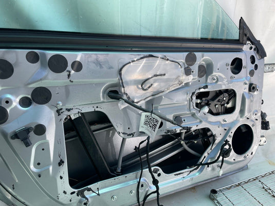 FORD MUSTANG CONVERTIBLE FRONT LEFT DOOR SHELL ASSEMBLY SILVER JS 15-23