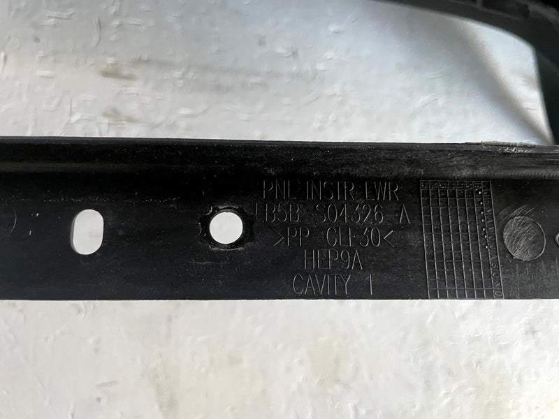 Load image into Gallery viewer, 2020 - 2024 FORD EXPLORER DASHBOARD DASH INSTRUMENT COVER PANEL BLACK # 111084
