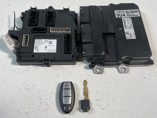 2021 NISSAN ROGUE ENGINE & BODY CONTROL MODULE ECM BCM W/ KEY FOB 2.5L