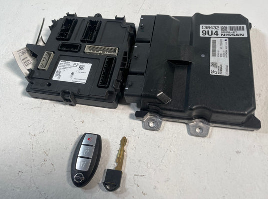 2021 NISSAN ROGUE ENGINE & BODY CONTROL MODULE ECM BCM W/ KEY FOB 2.5L