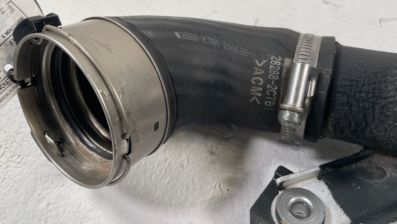 Load image into Gallery viewer, 2019 - 2023 GENESIS G70 INTERCOOLER OUTLET THROTTLE VALVE HOSE TUBE PIPE #110948
