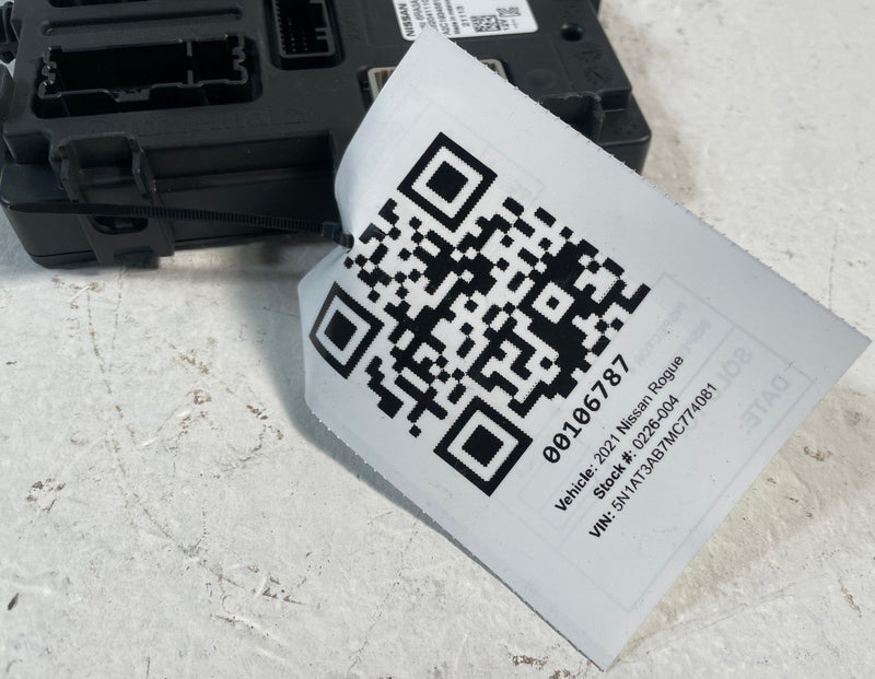 Load image into Gallery viewer, 2021 NISSAN ROGUE ENGINE &amp; BODY CONTROL MODULE ECM BCM W/ KEY FOB 2.5L # 106787
